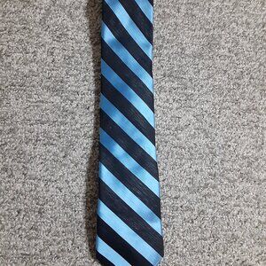 Ted Baker London Blue and Black Repp Tie